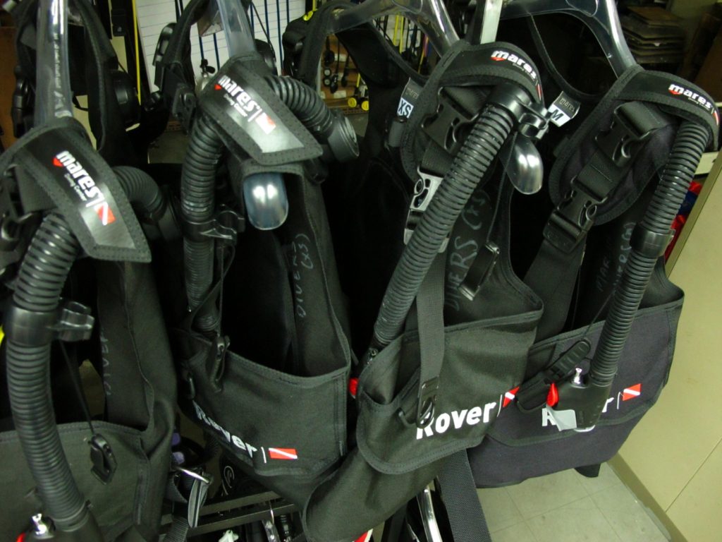 Rental of Scuba Equipment Marlin Divers