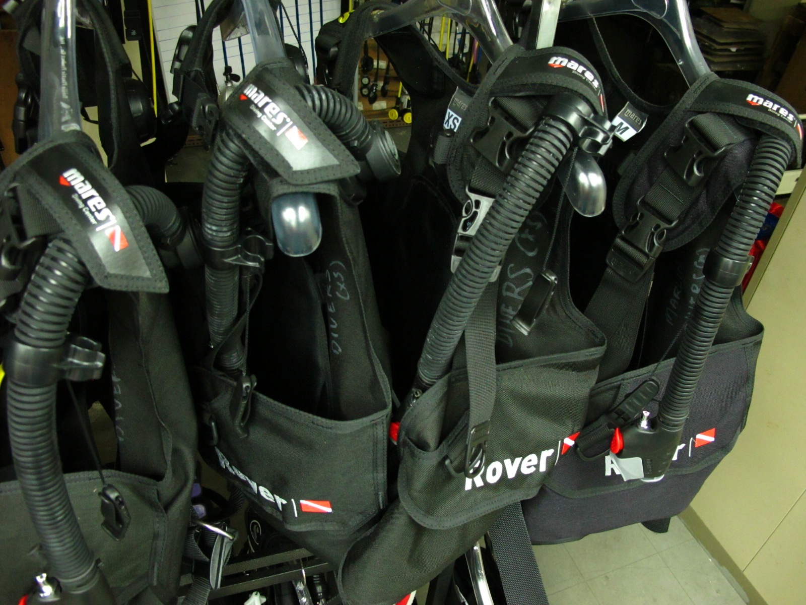 Rental of Scuba Equipment Marlin Divers